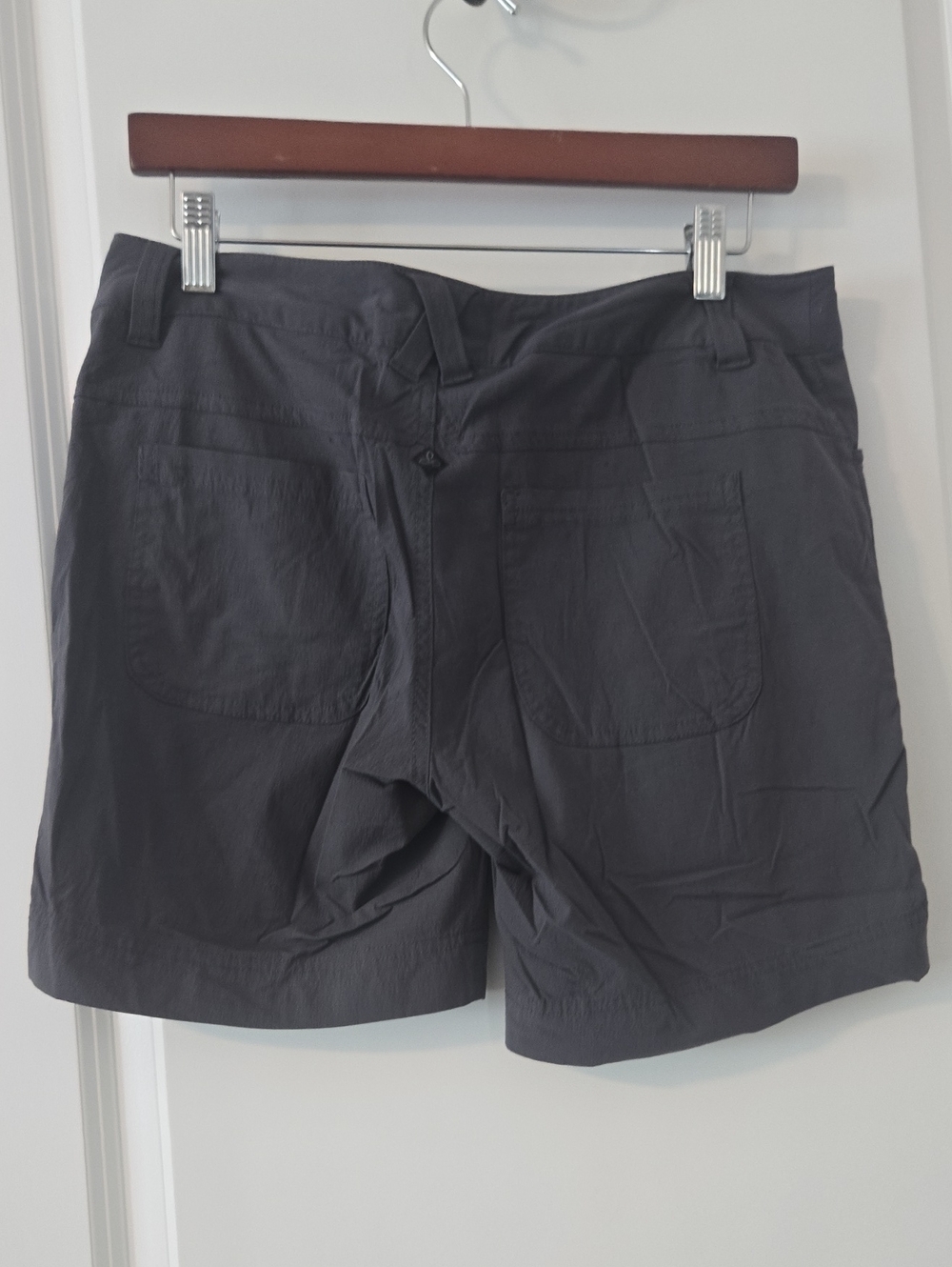 Prana Women’s Dark Gray Bermuda Shorts - Classic Casual